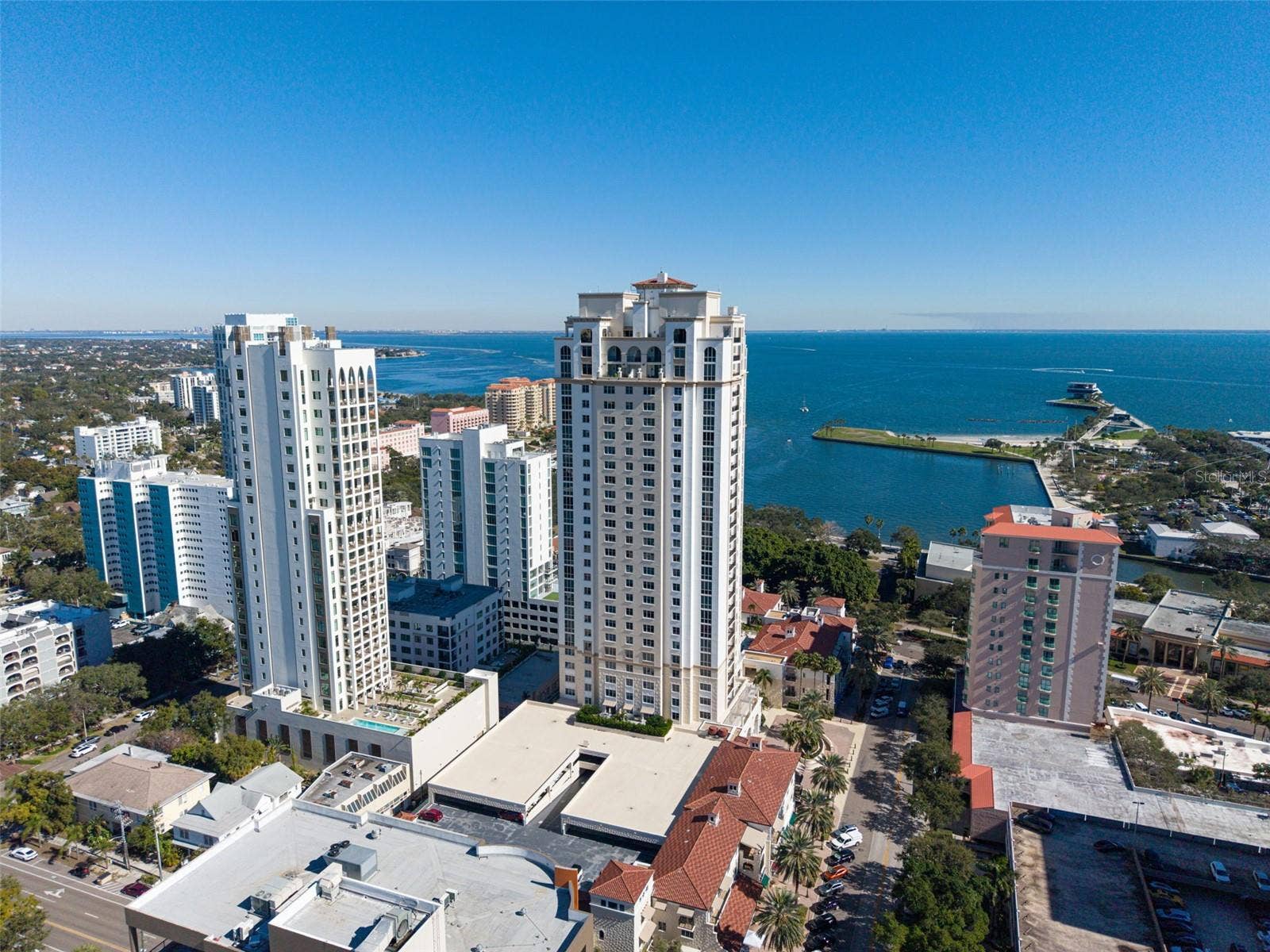 300 BEACH DRIVE NE, #2604, St Petersburg, FL 33701 Aerial Views of Parkshore Plaza and Downtown