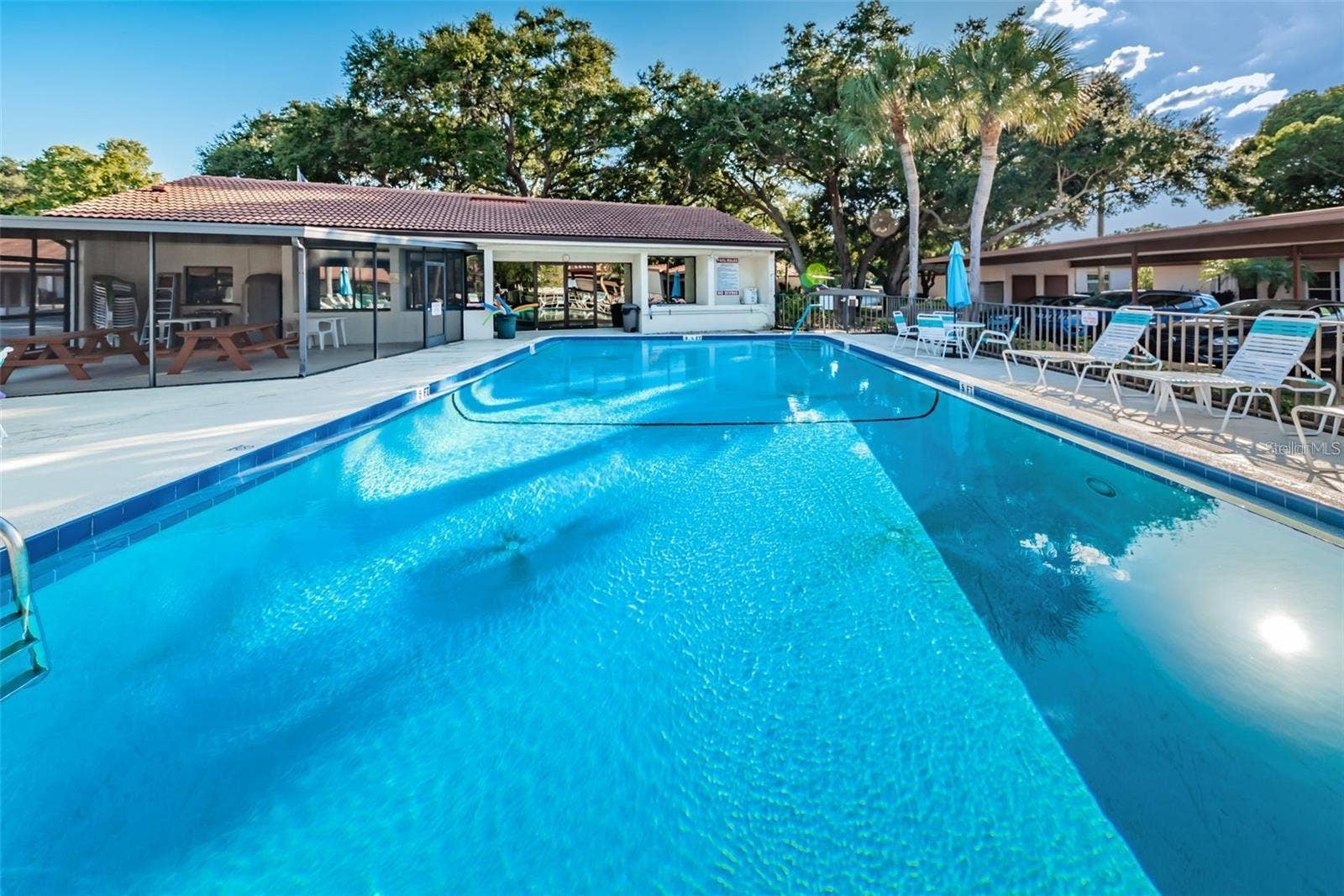 Heated pool