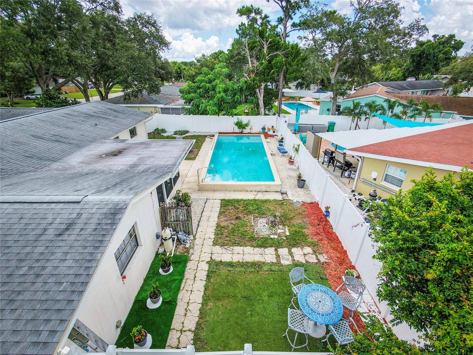 Pool and large yard