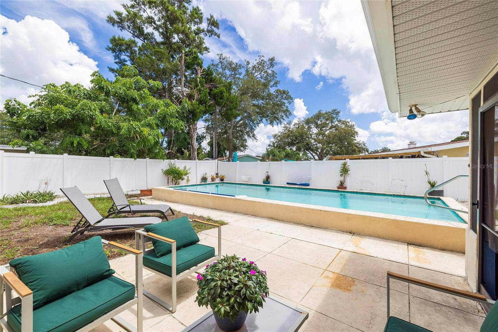In-ground pool