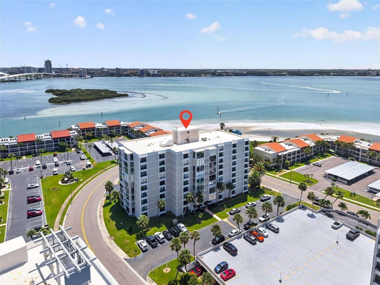 855 BAYWAY BOULEVARD, #503, Clearwater Beach, FL 33767 Aerial