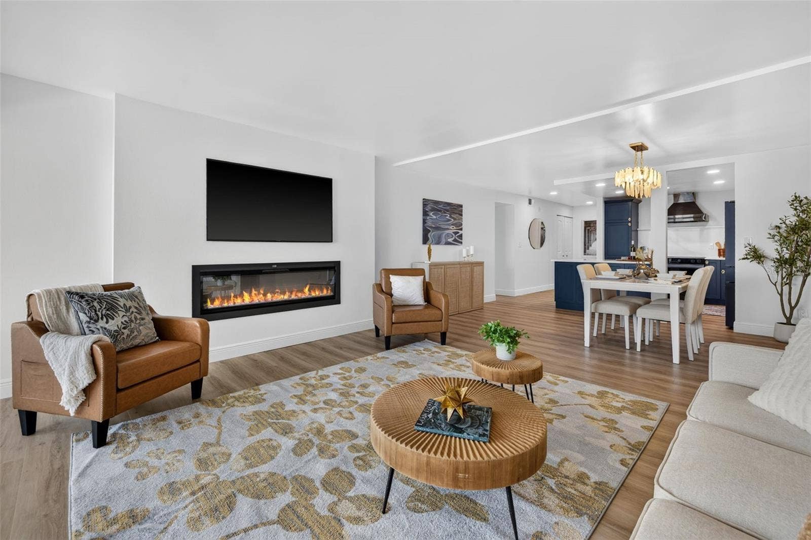 855 BAYWAY BOULEVARD, #503, Clearwater Beach, FL 33767 Living Room