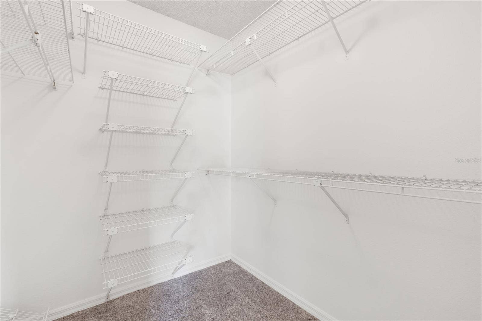 Primary walk-in closet