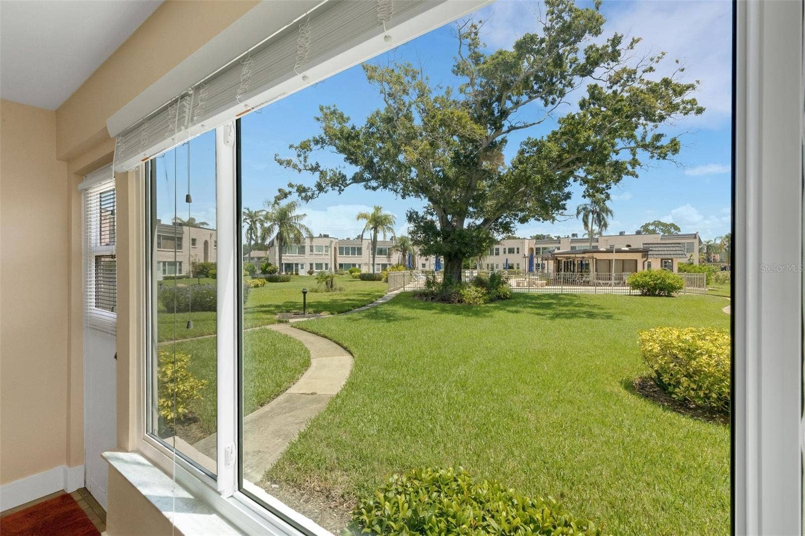Pool and Clubhouse View from Florida Room