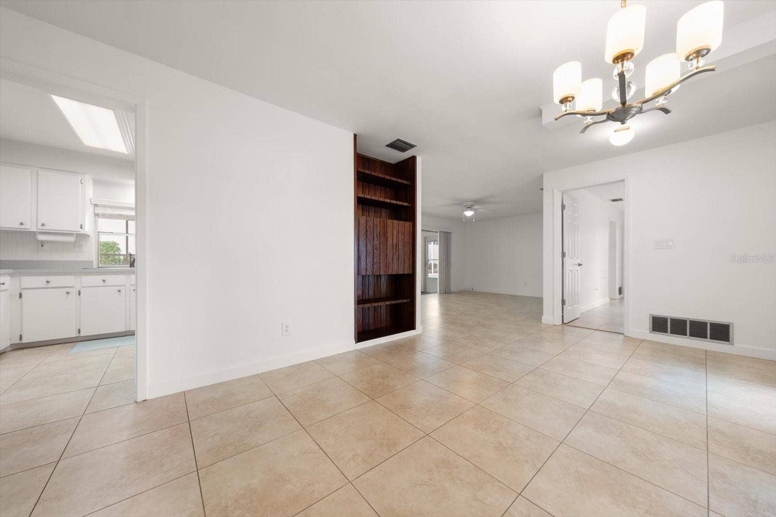 View of Kitchen from Dining Room