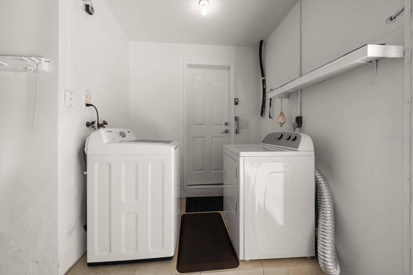 Laundry Area in Garage