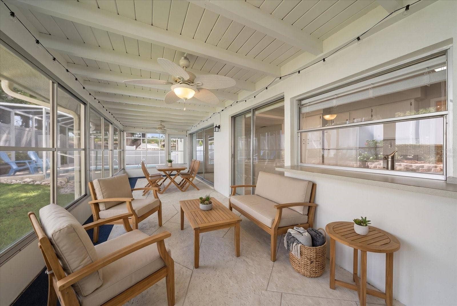 Enclosed Lanai - Virtually Staged
