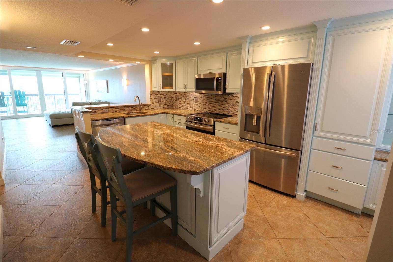 9495 BLIND PASS ROAD, #504, St Pete Beach, FL 33706 Updated and open kitchen with island