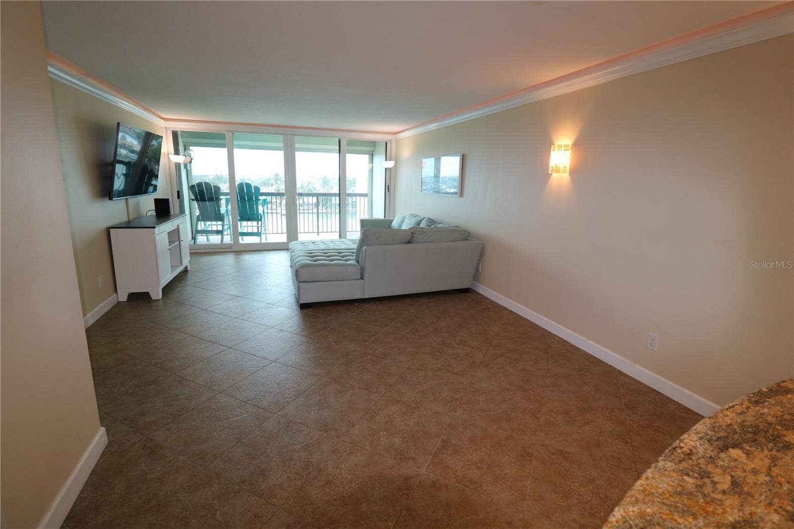 9495 BLIND PASS ROAD, #504, St Pete Beach, FL 33706 Large living room and dining room combo