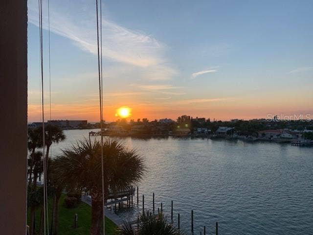 9495 BLIND PASS ROAD, #504, St Pete Beach, FL 33706 balcony sunset
