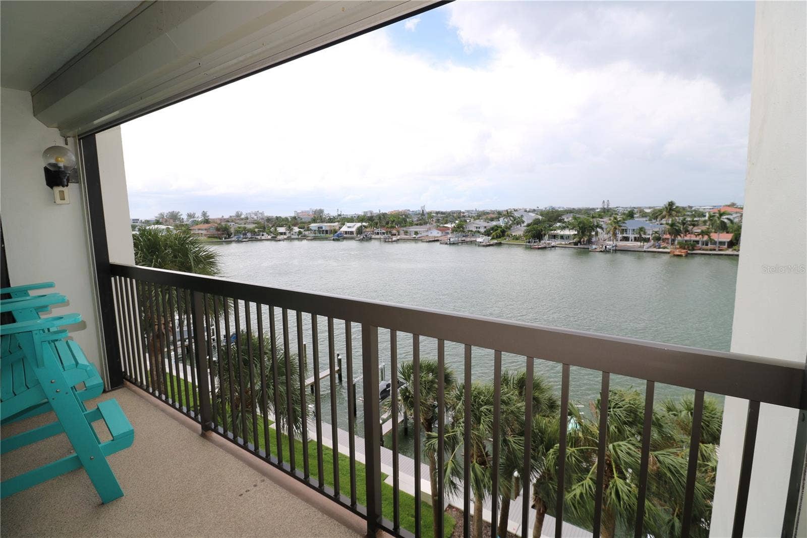 9495 BLIND PASS ROAD, #504, St Pete Beach, FL 33706 balcony view