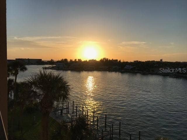 9495 BLIND PASS ROAD, #504, St Pete Beach, FL 33706 balcony sunset