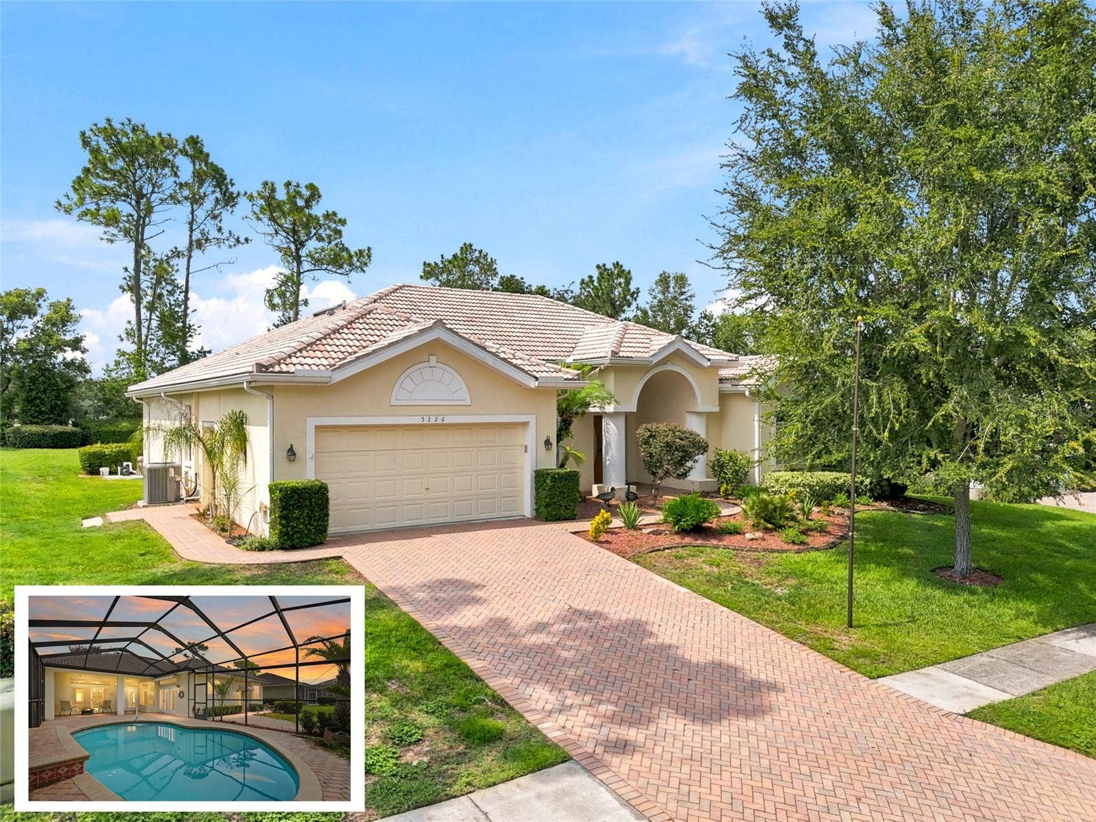 5326 LEGEND HILLS LANE, Spring Hill, FL 34609 Front of the Home