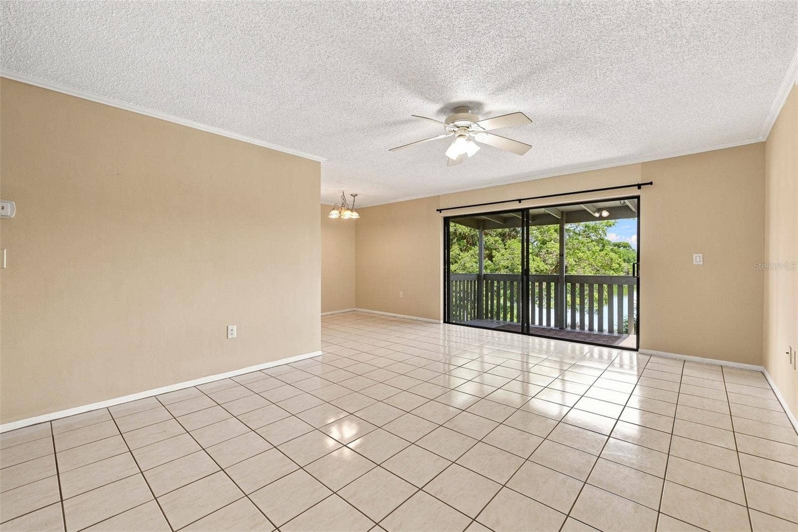 11409 8TH STREET N, #1504, St Petersburg, FL 33716 Pond Views from Living Room and Dining Room.