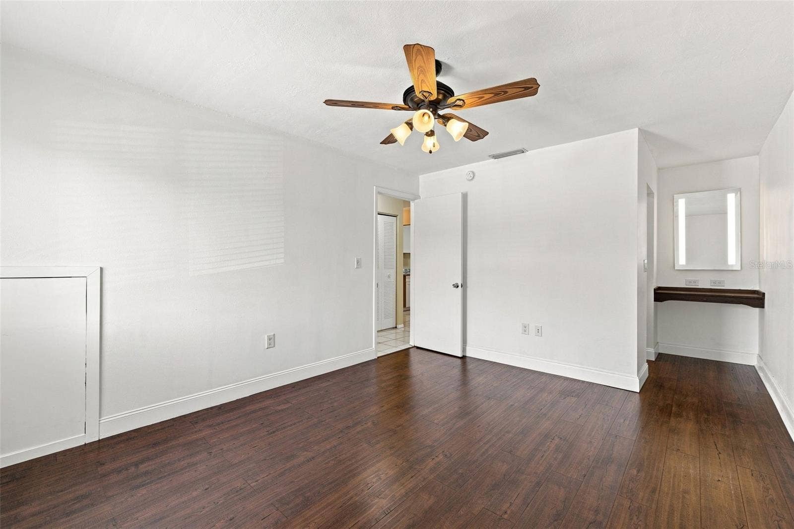 11409 8TH STREET N, #1504, St Petersburg, FL 33716 Large Bedroom with Dressing Area.