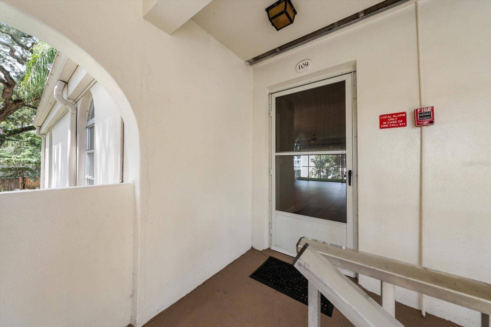 1975 W BAY DRIVE, #109, Largo, FL 33770 Front door to unit