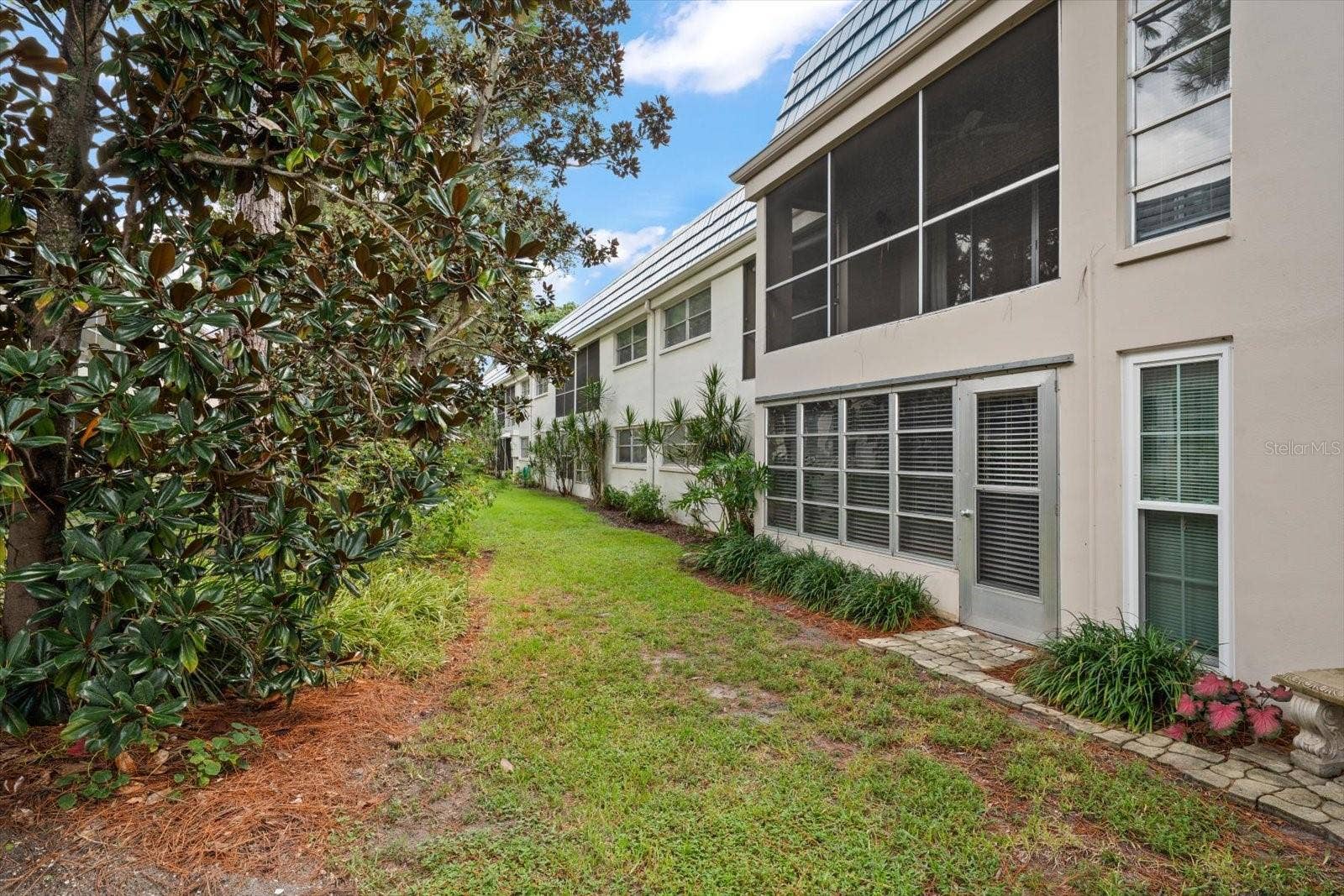 1975 W BAY DRIVE, #109, Largo, FL 33770 Back of unit, 2nd floor screened lanai