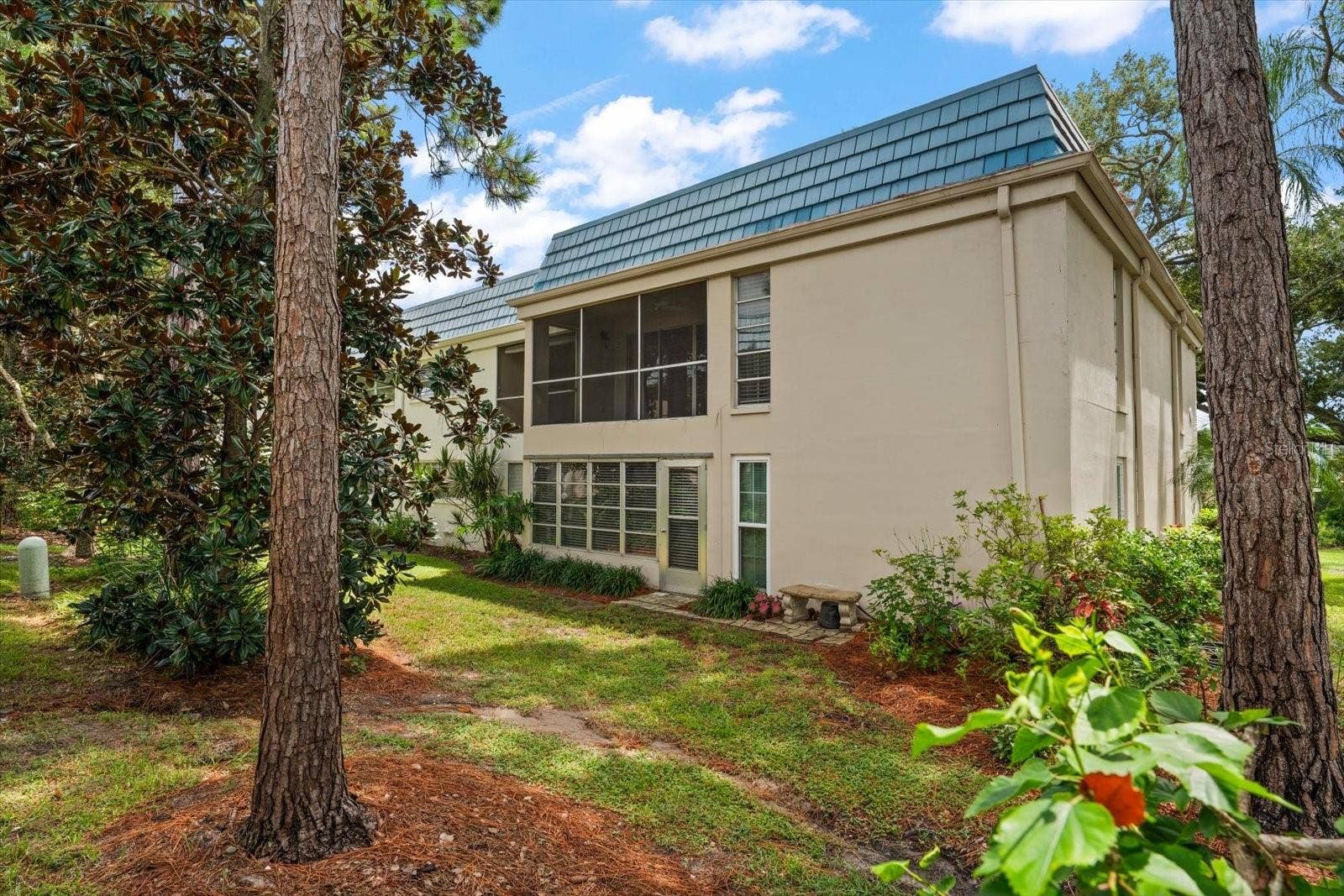 1975 W BAY DRIVE, #109, Largo, FL 33770 Back of unit, 2nd floor screened lanai