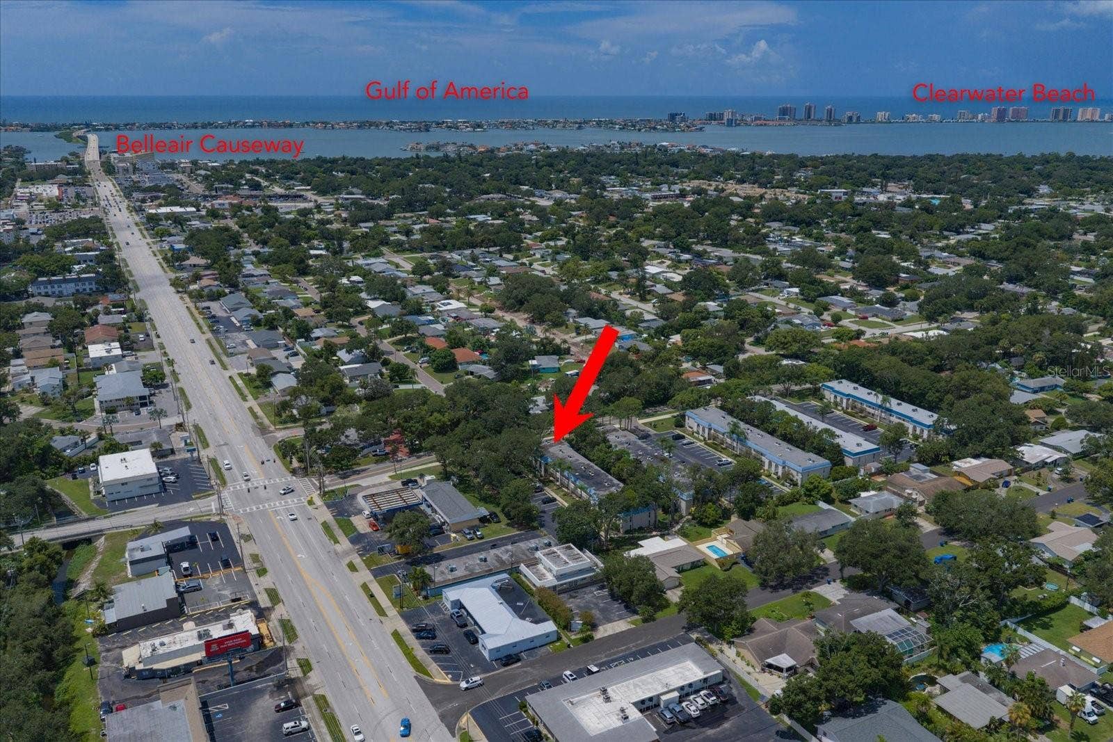 1975 W BAY DRIVE, #109, Largo, FL 33770 Aerial view
