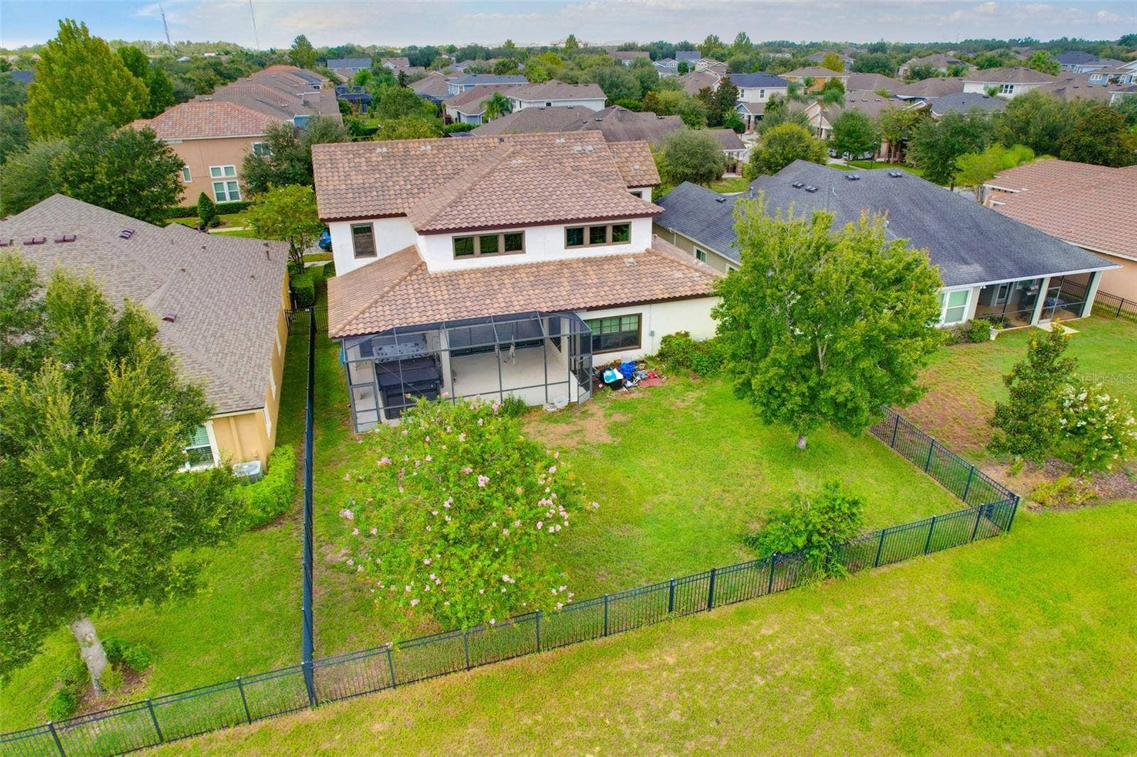 5830 WATERCOLOR DRIVE, Lithia, FL 33547 Fenced Backyard