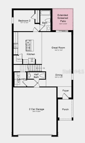 9344 CHISWELL TRAIL, Palmetto, FL 34221 Floor 1 ~ Additional Highlights Include: 1/2 HP for garage door and vertical blinds at sliding glass door