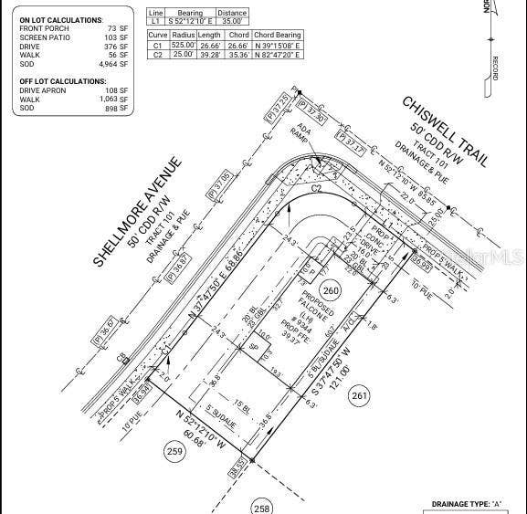 9344 CHISWELL TRAIL, Palmetto, FL 34221 9344 Chiswell Trail Plot Plan
