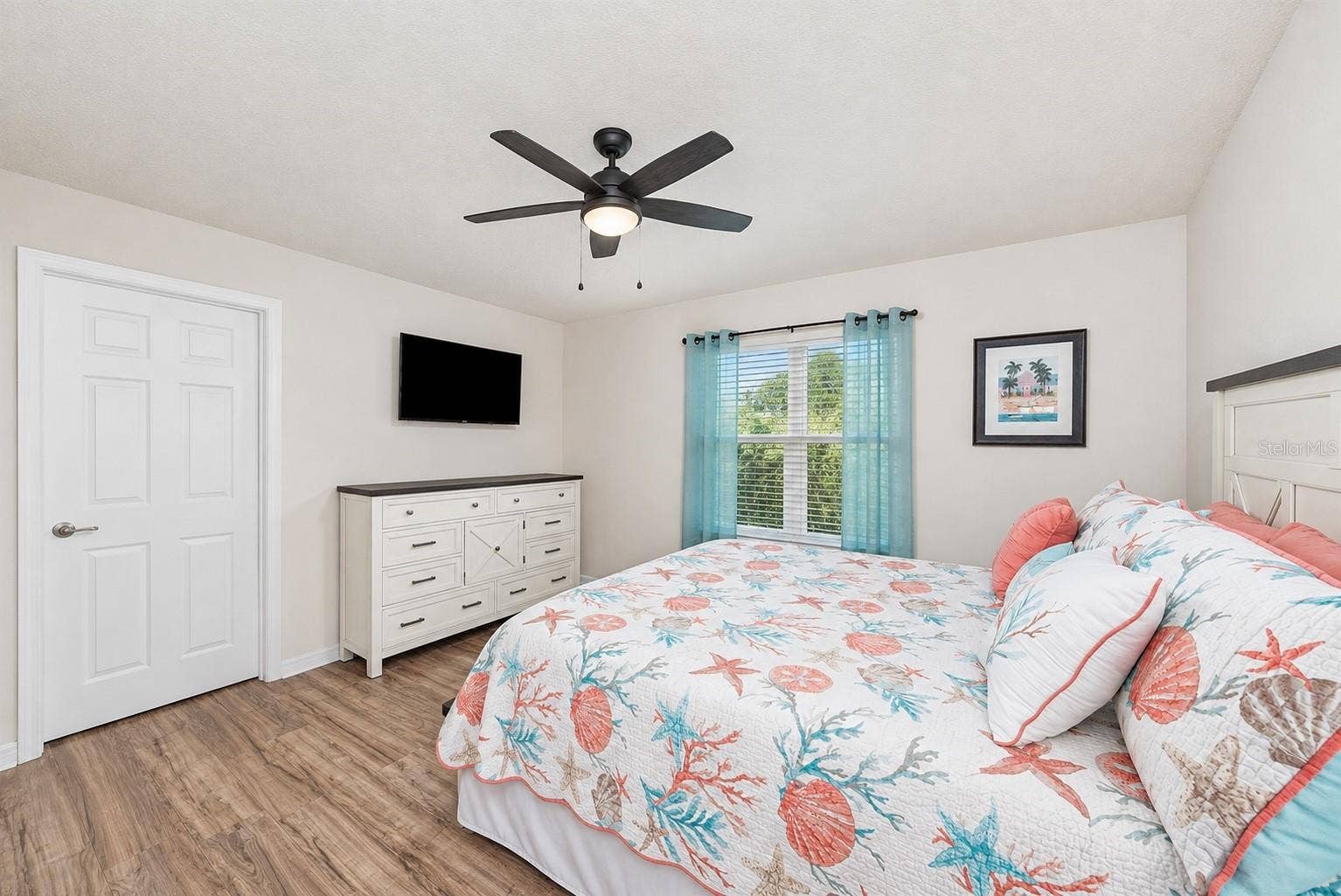 5065 ROYAL PALMS WAY, #303, New Port Richey, FL 34652 Primary bedroom, furnished.