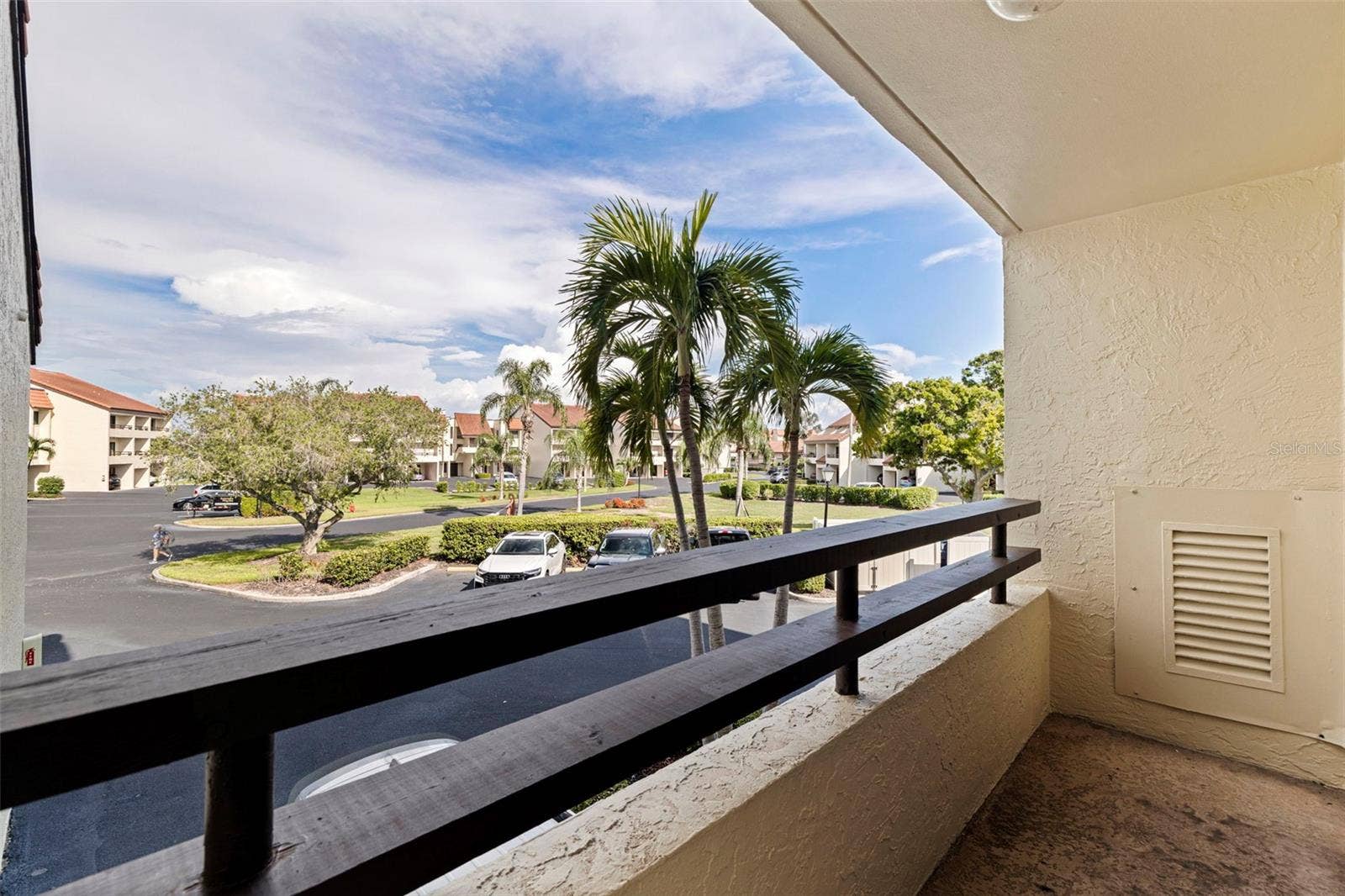 Balcony off the office