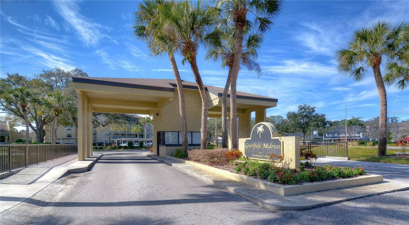 13626 GREENFIELD DRIVE, #109, Tampa, FL 33618 Community Entrance