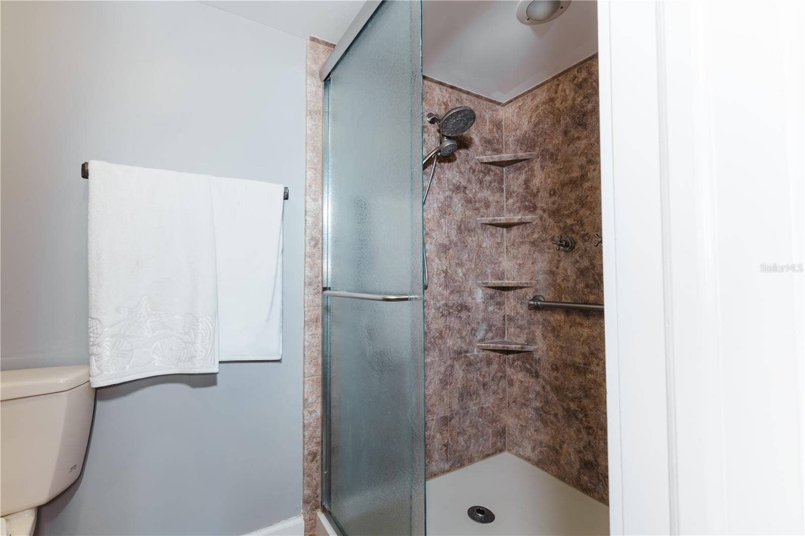 400 64TH AVENUE, #305, St Pete Beach, FL 33706 Primary Shower with Toilet
