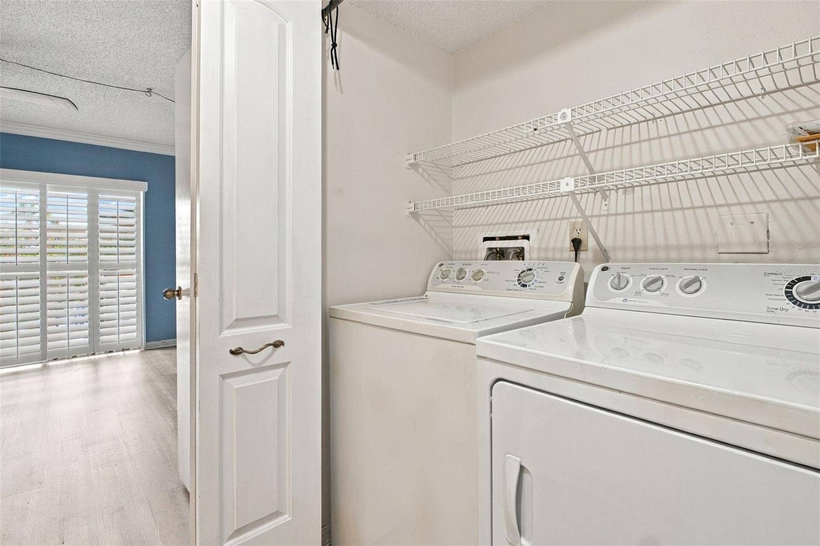 Laundry closet