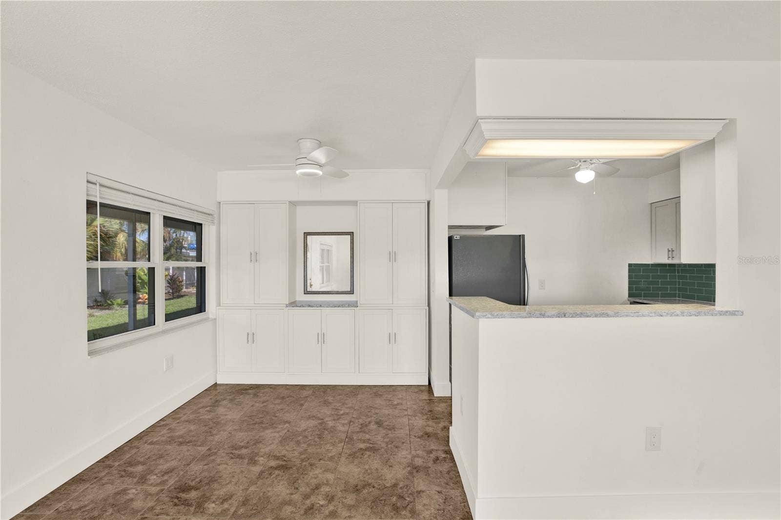 283 104TH AVENUE, #106, Treasure Island, FL 33706 Dinette with Custom Cabinetry BuiltIns