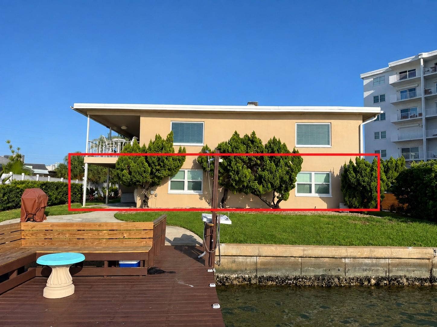 283 104TH AVENUE, #106, Treasure Island, FL 33706 Ground Floor End Unit with Direct Waterviews