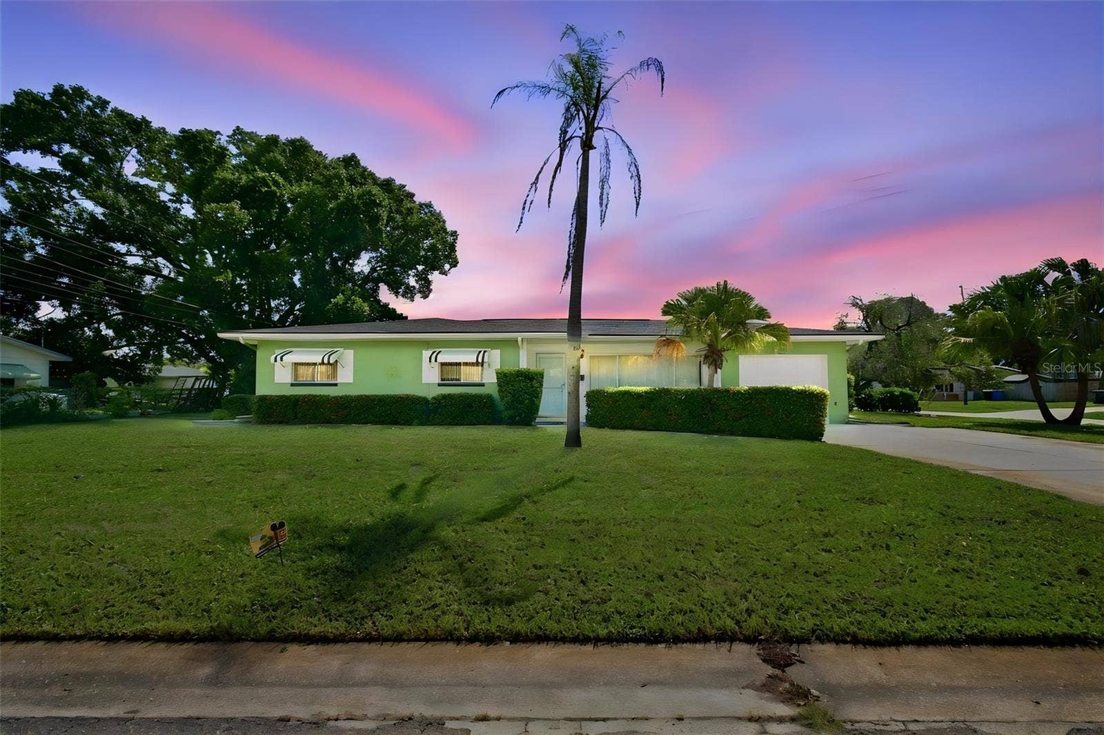 2101 WINCHESTER ROAD N, St Petersburg, FL 33710 Solid block home on large corner lot.