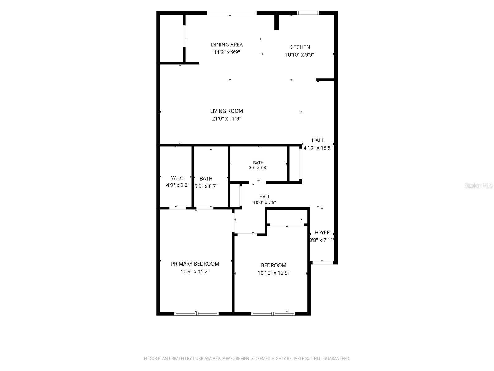 5970 80TH STREET N, #309, St Petersburg, FL 33709 floor plan