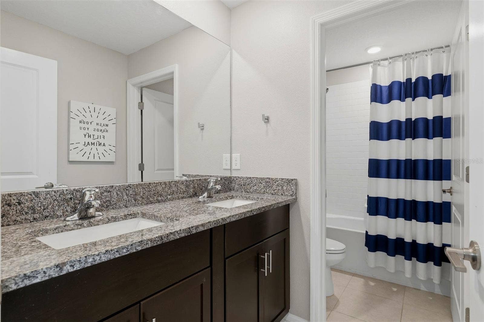 Secondary bathroom