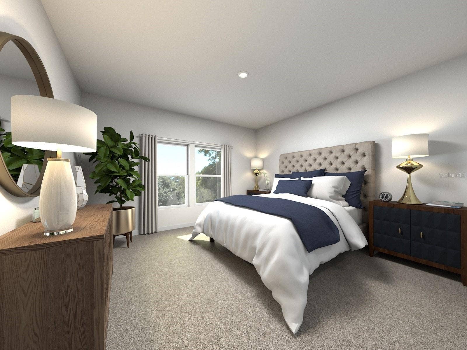 Artist rendering of the home.
