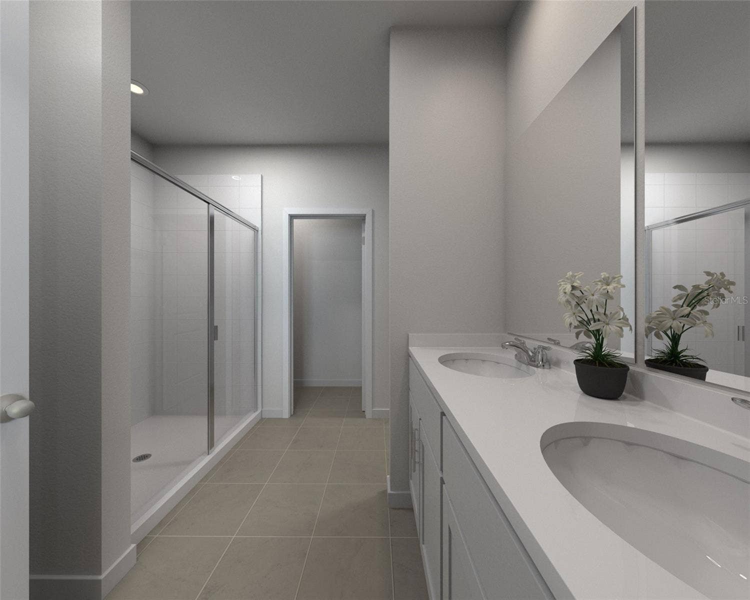 Artist rendering of the home.