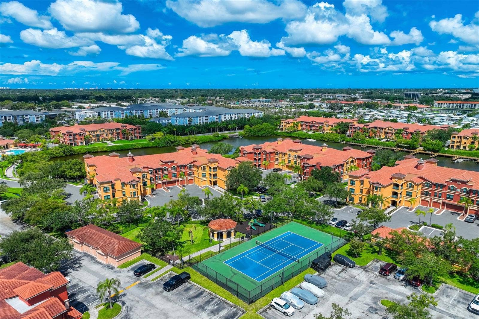 Tennis courts