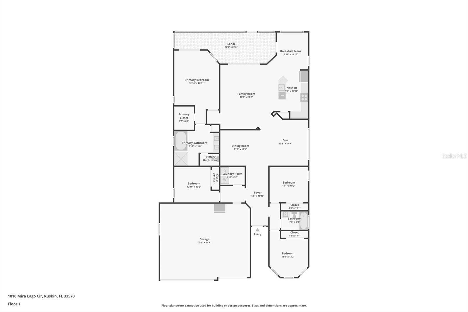 1810 MIRA LAGO CIRCLE, Ruskin, FL 33570 1810 MIRA LAGO CIRCLE, Ruskin, FL 33570