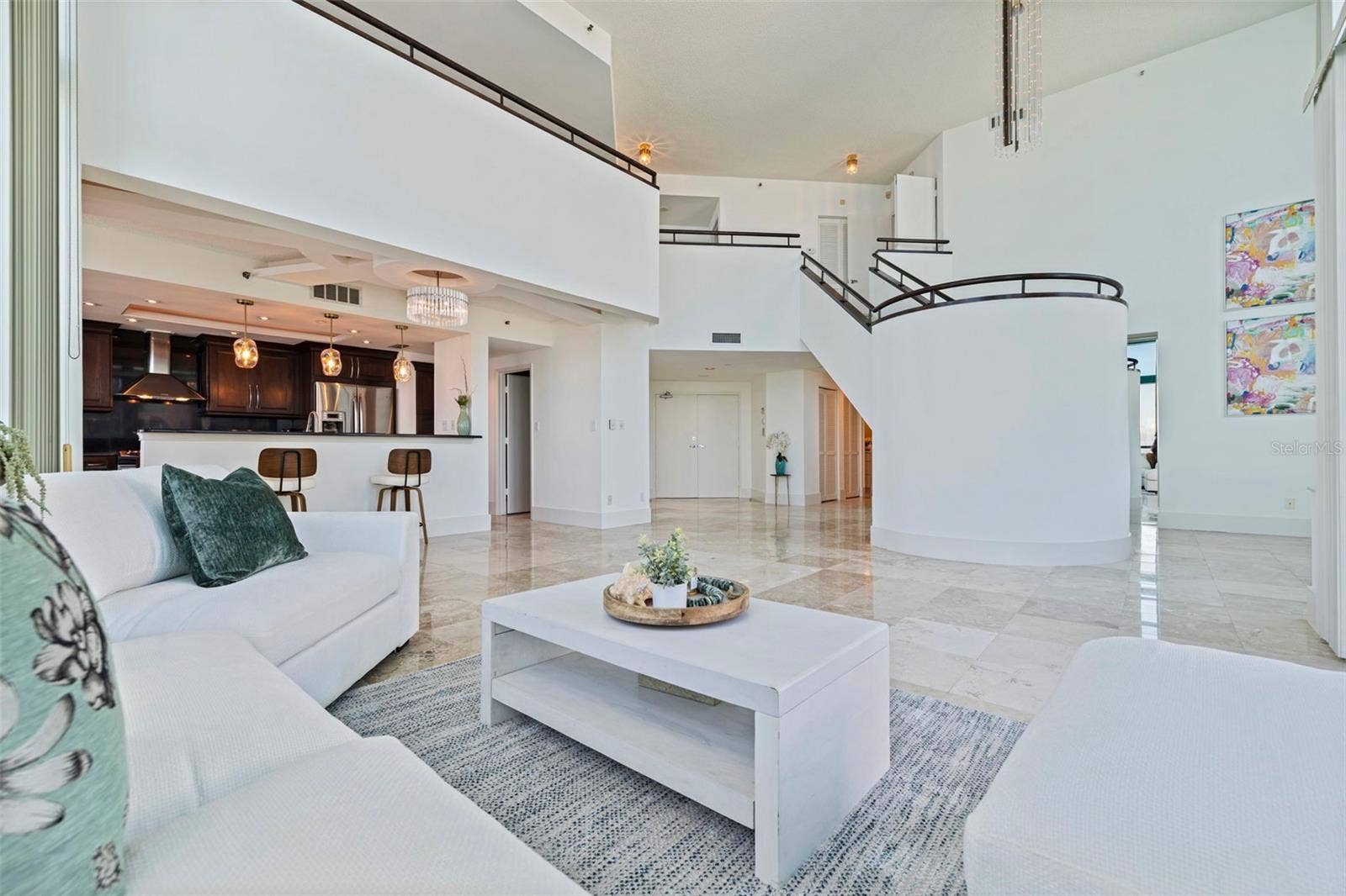 1520 GULF BOULEVARD, #1901, Clearwater, FL 33767 Open Floor Plan Living
