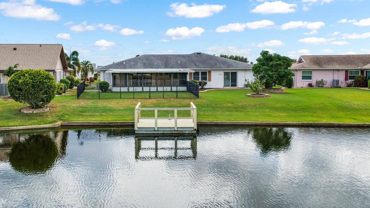 1519 FORT DUQUESNA DRIVE, Sun City Center, FL 33573 New maintenance free dock 2019