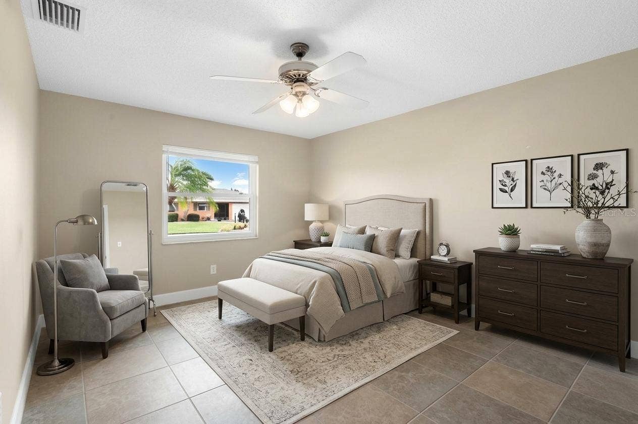 1519 FORT DUQUESNA DRIVE, Sun City Center, FL 33573 Staged guest bedroom