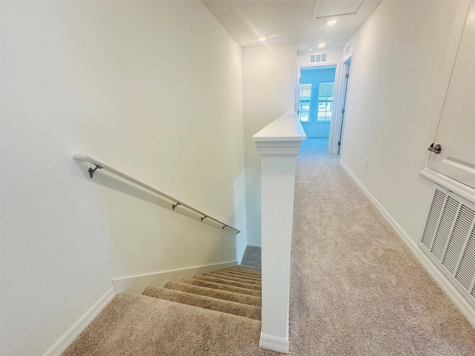 Stairs and hallway
