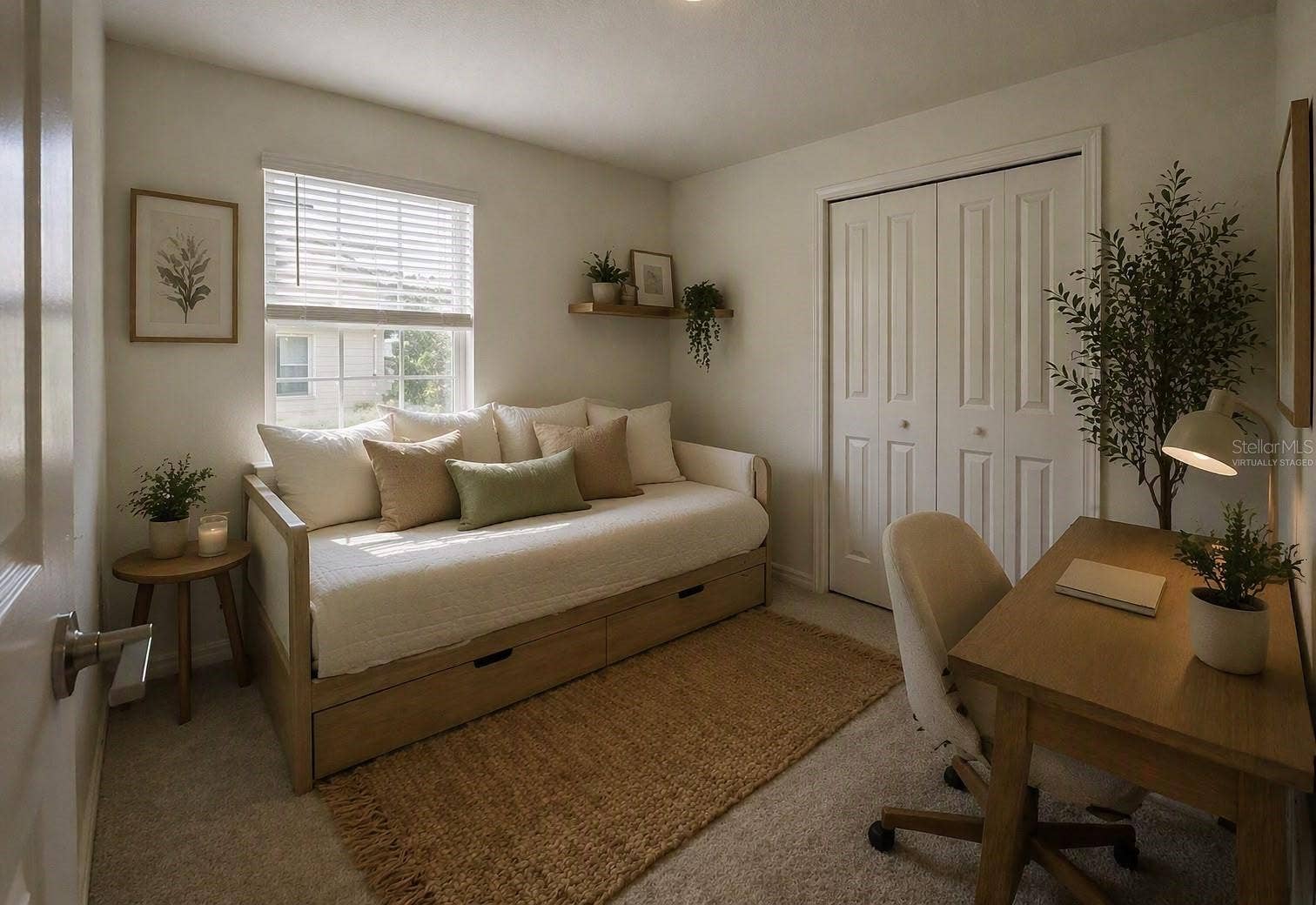 Bedroom 2 - virtually staged.