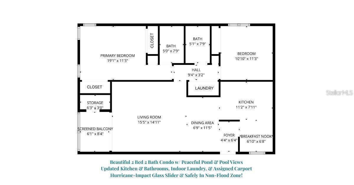 You'll love this spacious & open plan~