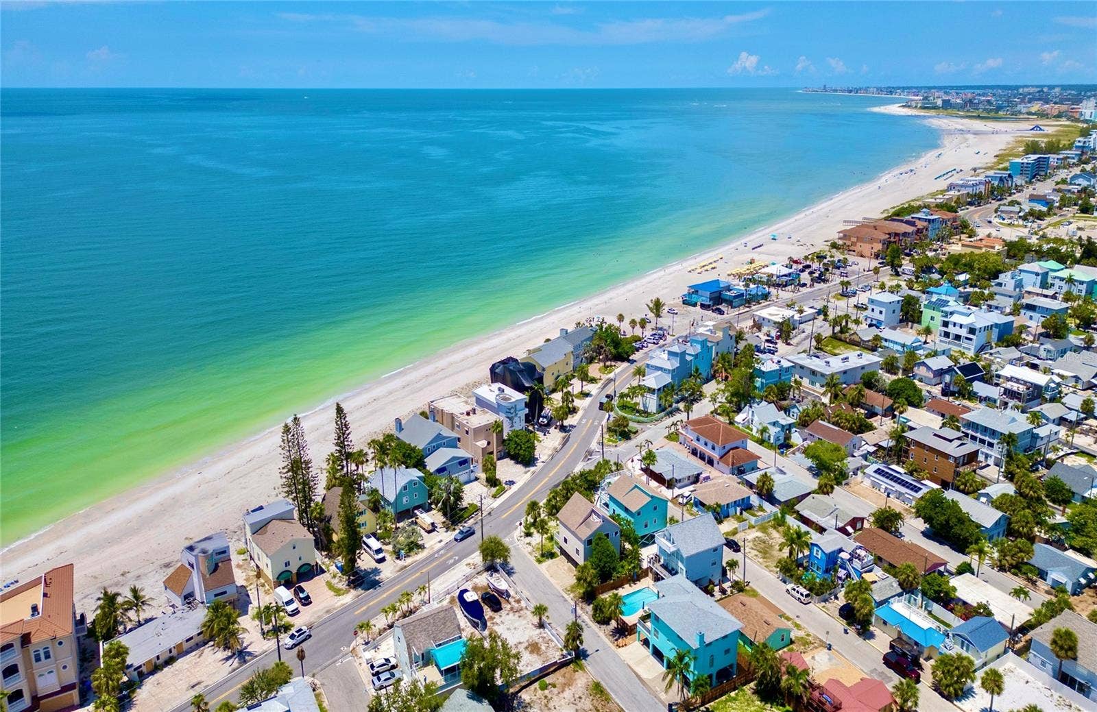 Aerial of Sunset Beach