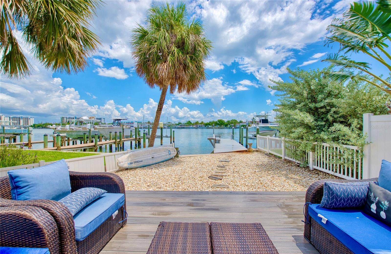 Back yard deck