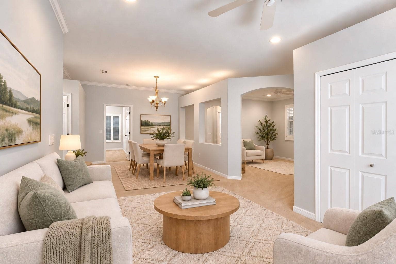 1161 EMERALD HILL WAY, Valrico, FL 33594 Living Room/Dining Room