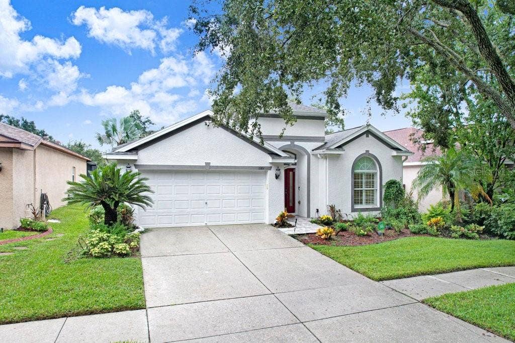 1161 EMERALD HILL WAY, Valrico, FL 33594 Front Elevation
